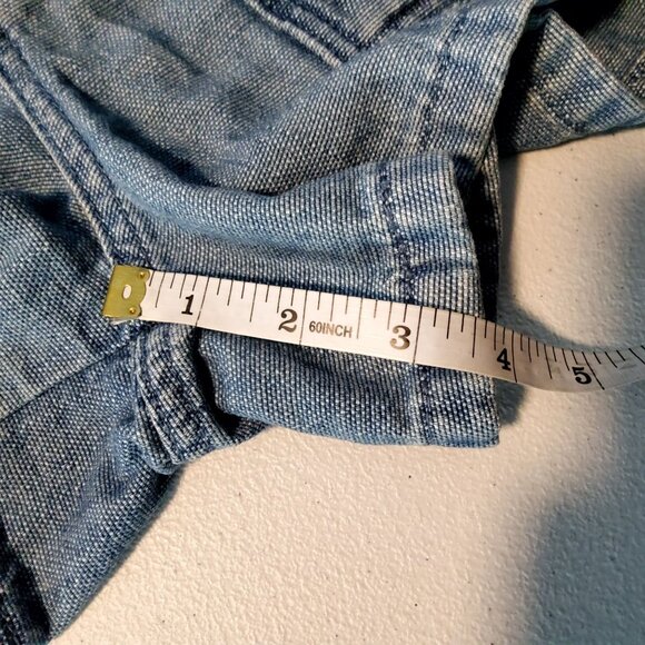 Universal Thread Womens High-Rise Utility Shorts S 8 Denim BlueTwo front pockets - Picture 12 of 13